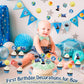 Weecnet 48Pcs First Trip Around The Sun Cake Topper 1St Birthday Party Decorations Space Cupcake Toppers Planets Solar System Th