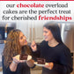 DAVIDS COOKIES 10 Chocolate Overload Layer Cake - Gourmet Delight, 115.2 oz, Ideal for Celebrations and Birthdays