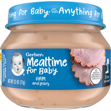 Gerber Ham And Ham Gravy, 2.5 Ounce (Pack Of 12)
