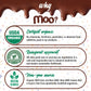 MOO CHOCOLATES Organic Milk Chocolate Bars, Creamy Filling, 14 ct, 1.4 oz each, USDA Organic, Non-GMO Snacks