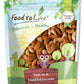 Food to Live Almonds and Cashews Mix - Dry Roasted Nuts with Himalayan Salt, 8 Ounces, Healthy Vegan Snack, No Oils or Preservatives