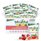 bfruitful Freeze-Dried Strawberry Banana Snacks, Gluten Free, Dairy Free, 12-Pack