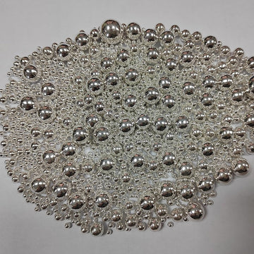 Eastron Edible Silver Pearl Sugar Sprinkles Candy Mixing Size Baking Cake Decorations Cupcake Toppers Cookie Decorating Celebrat