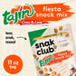 Snak Club Tajin Fiesta Snack Mix, Peanuts & Corn, Mild Chili Lime, 11 oz Resealable Bag