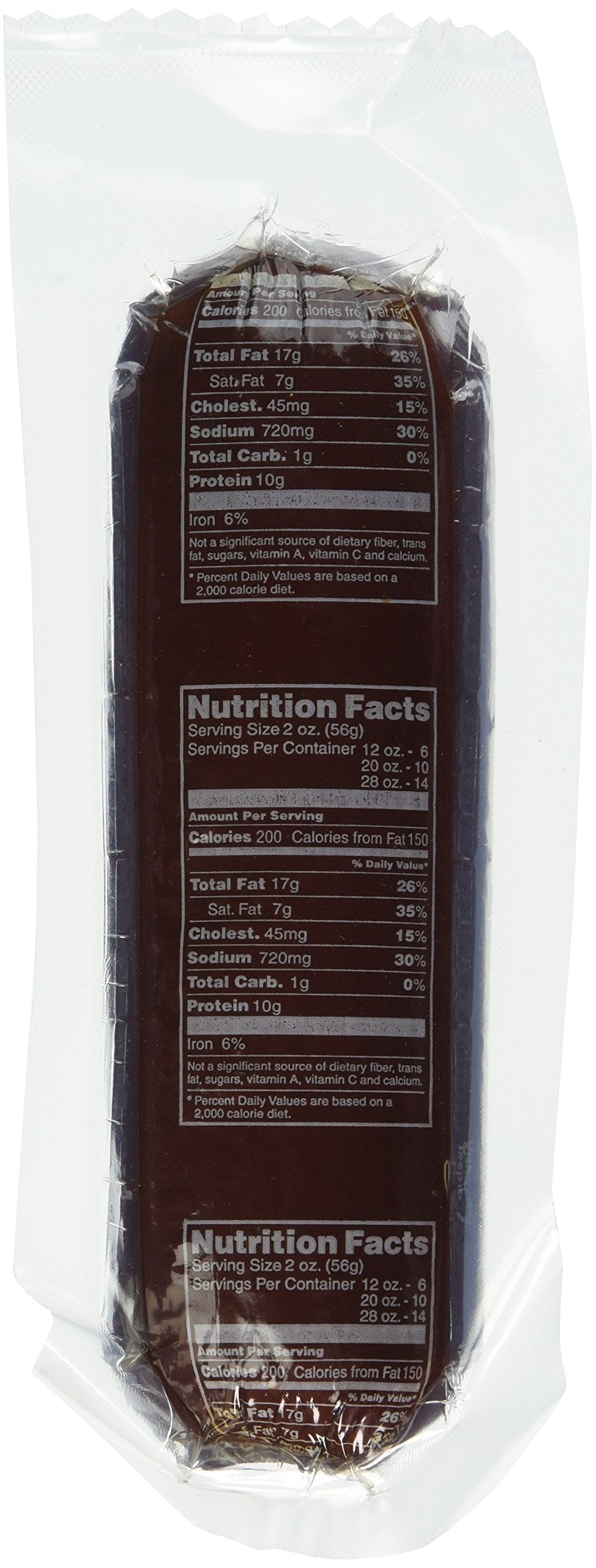 Klements Summer Sausage, 12 Ounce, Original Flavor, Pack of 1