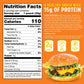 Snack House High Protein Puffs, Low Carb, 15g Protein, 1g Sugar, 0.78 Ounce, Legendary Cheese Burger Flavor, 8 Pack