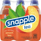 Snapple Peach Tea, 16 fl oz recycled plastic bottle, 6 pack