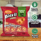 Osem Bissli Crunchy Pizza Wheat Snack, 1.23oz Bags (Pack of 12) - Kosher, No Artificial Colors or Preservatives, Conveniently Pa