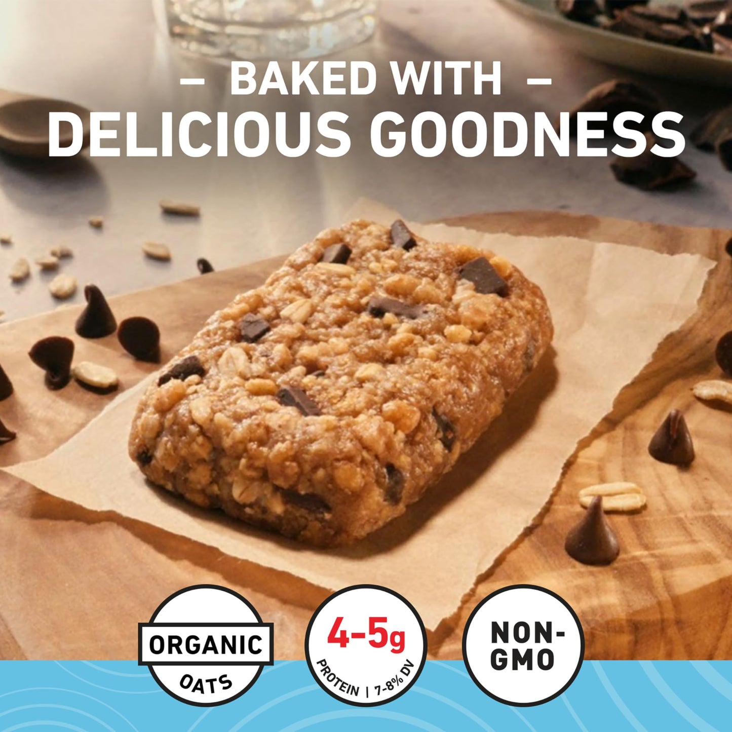 Clif Bar Minis - Chocolate Chip - Made With Organic Oats - 4G Protein - Non-Gmo - Plant Based - Snack-Size Energy Bars - 0.99 Oz