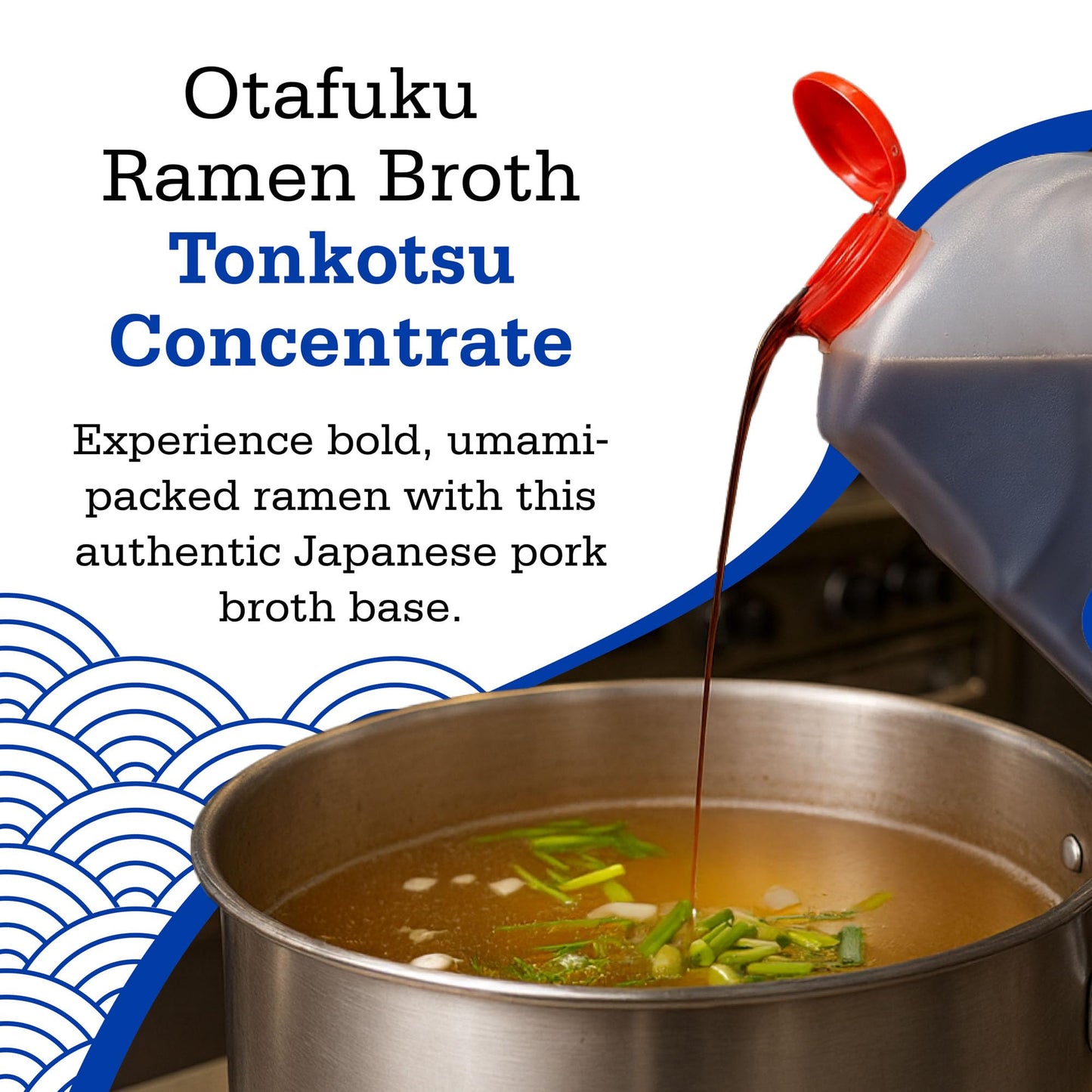 Otafuku Tonkotsu Ramen Broth Concentrate - Authentic Japanese Pork Bone Soup Base for Noodles  and Food Service Use - Restaurant-Quality Umami Taste  69.1 oz (Pack of 1)