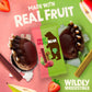 BEAR Real Fruit Snack Splits - Gluten Free, Vegan, and Non-GMO - Apple and Strawberry - Healthy School And Lunch Snacks For Kids