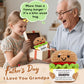Avboda Mini Birthday Gifts For Grandpa Cute Handmade Crochet For Grandfather Funny Thank You Gift For Papa New Grandfather Bonus Grandpa Unique Thanksgiving Day From Grandkids