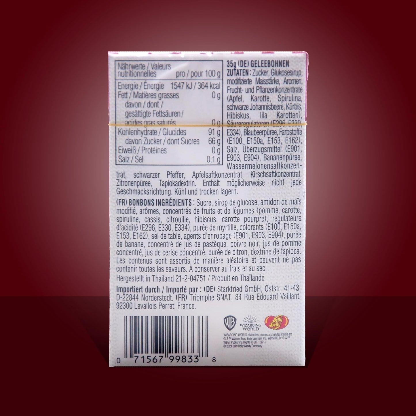 Jelly Belly 1.2 Oz Harry Potter Bertie Botts