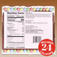Sweetzo Gingerbread Man Christmas Lollipops, Strawberry & Watermelon, 24 Count, Individually Wrapped, Holiday Party Favors