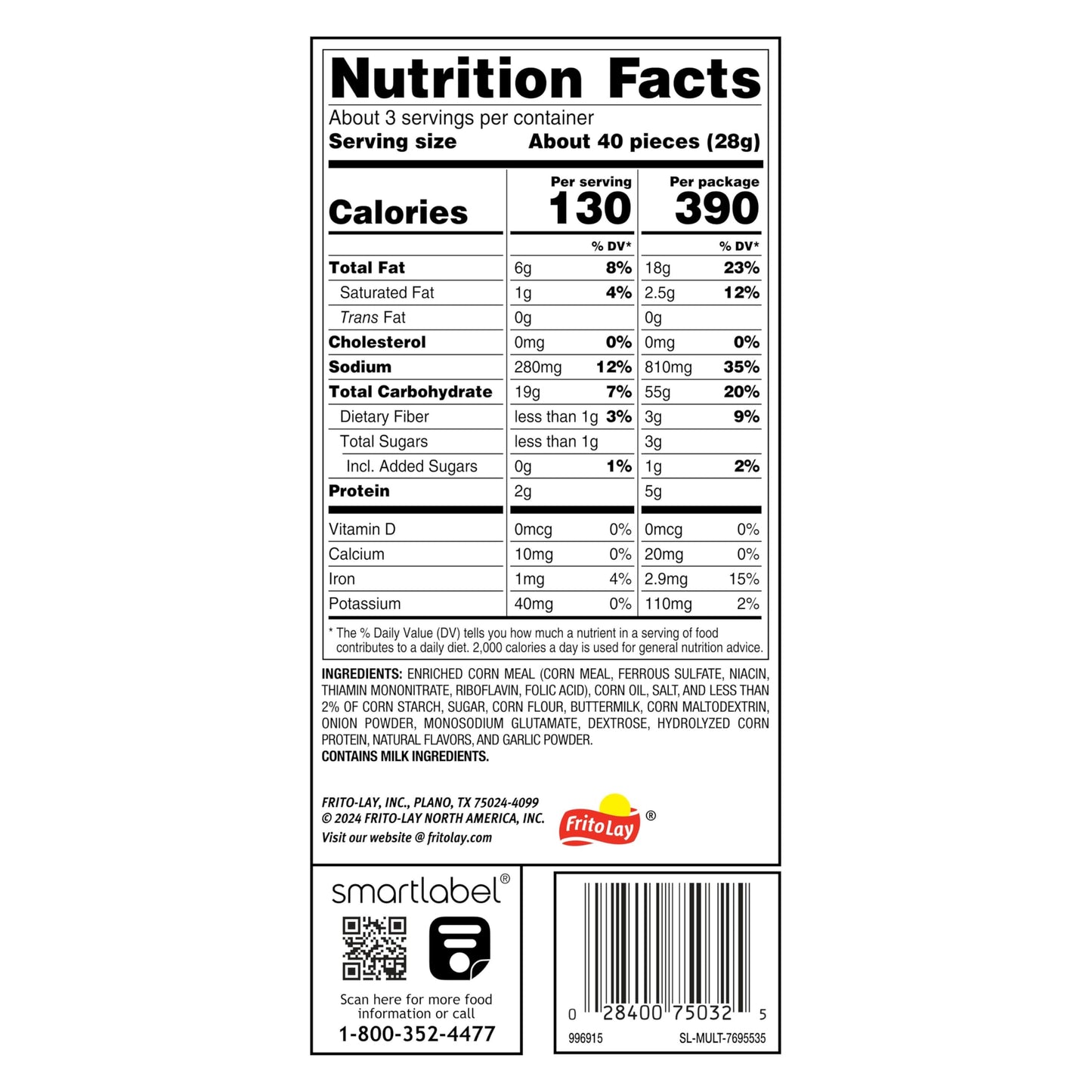 Funyuns Minis, Original, 2.875 Oz Canister