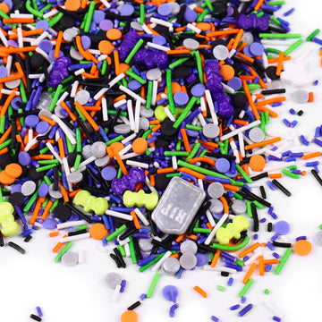 Halloween Sprinkles For Cake Decorations 4.2Oz, Halloween Sprinkles For Cupcake Topper, Ice Cream, Candy, Cookie Perfect For Hal