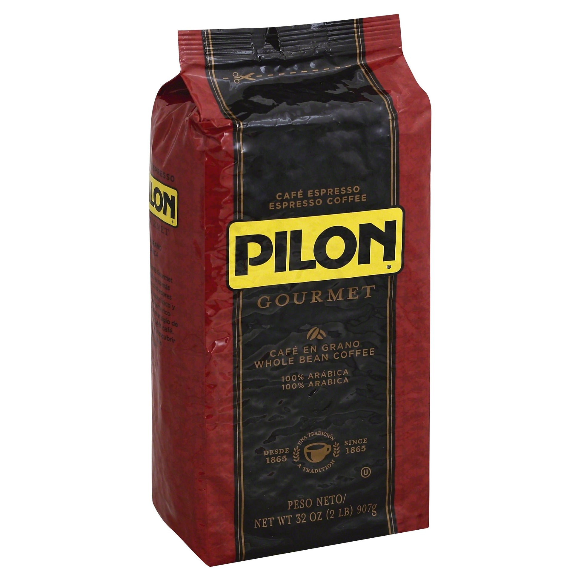 Pilon Whole Bean Restaurant Blend Espresso Coffee, 32 Ounce (Pack Of 4)