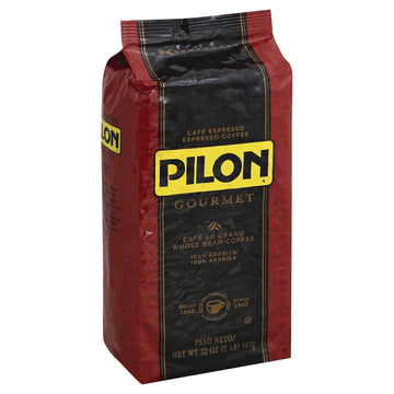 Pilon Whole Bean Restaurant Blend Espresso Coffee, 32 Ounce (Pack Of 4)