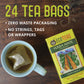Ecoteas Organic Unsmoked Yerba Mate Tea Bags - 24 Count, 1.7 Oz - Organic Detox Tea - Hi Caf Tea - Clean Yerba Mate Energy Burst