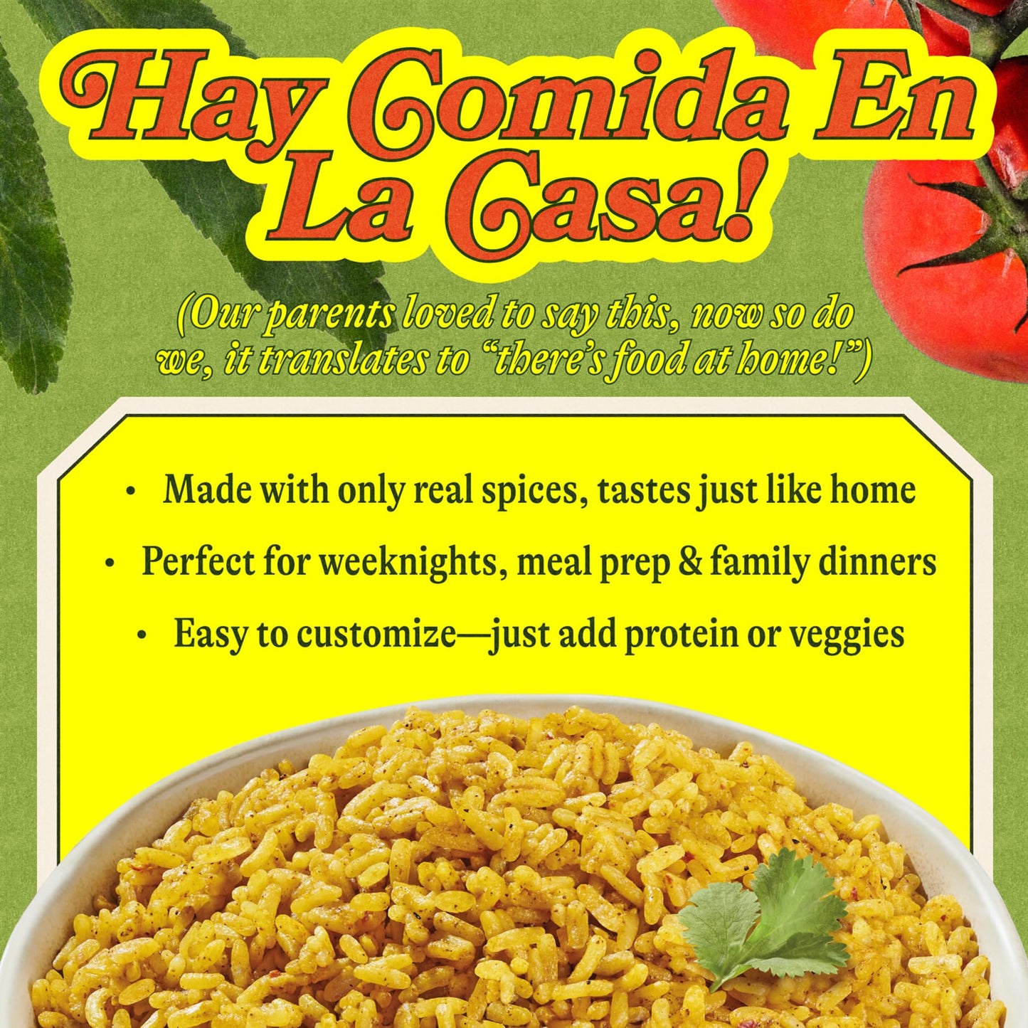 Loisa Premium Latin Rice & Beans, Premium Latin Rice, Non-Gmo, No Msg, No Artificial Flavors, No Artificial Colors, Organic Spic