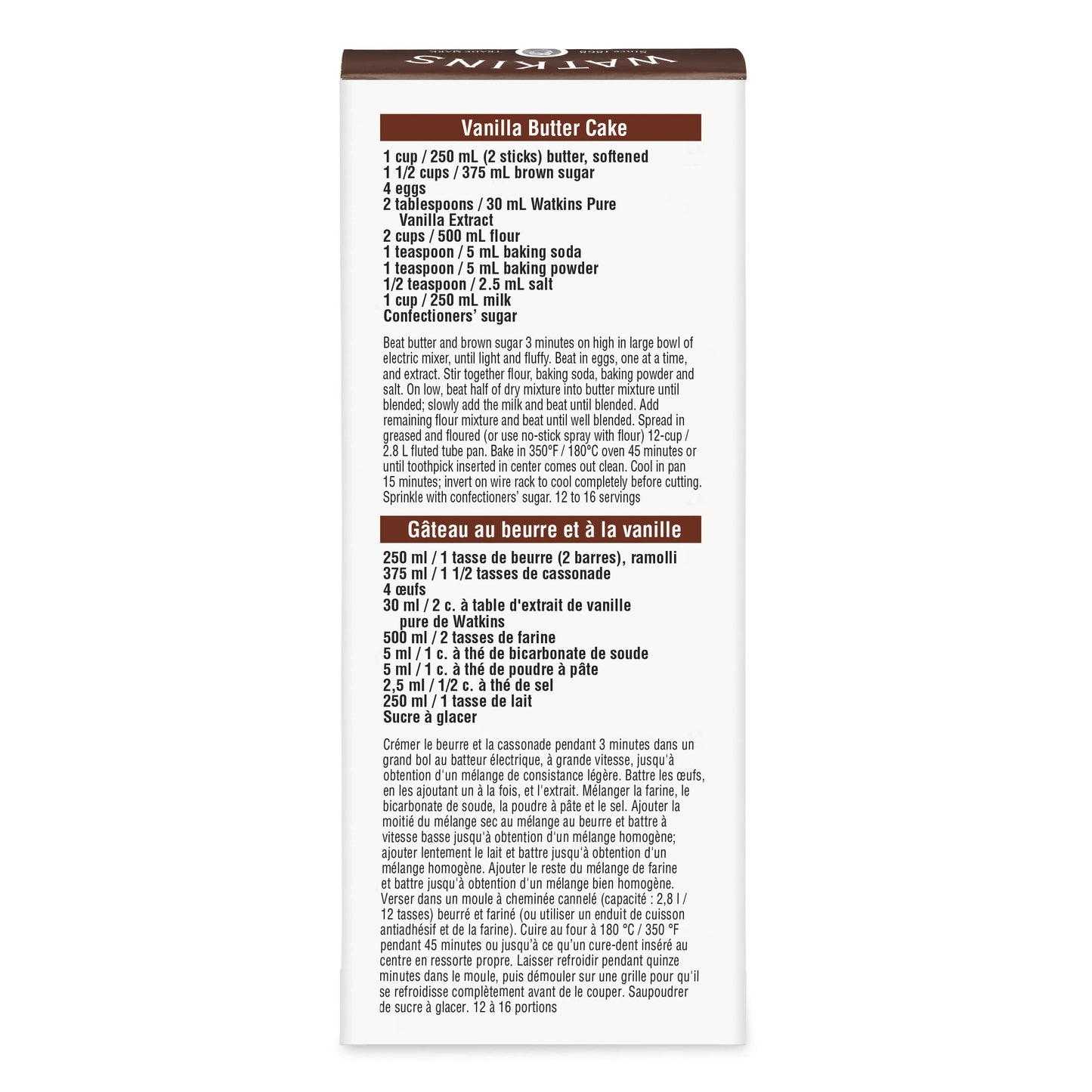 Watkins Pure Vanilla Madagascar Extract, 2 Fl Oz (Pack of 2)
