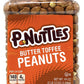P-Nuttles Butter Toffee Covered Peanuts,Sweet Salty Snack, Toffee Peanuts,Toffee Nuts, 44 Ounce Jar Made In The Usa, Kosher, Pea