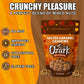 Ozark Nut Roasters Salted Caramel Cashews, Gourmet Candied Nuts Snack, Gluten-Free, Sea Salt & Caramel Glazed Cashews, Seasonal Fall Gift Packaging, 7 Oz