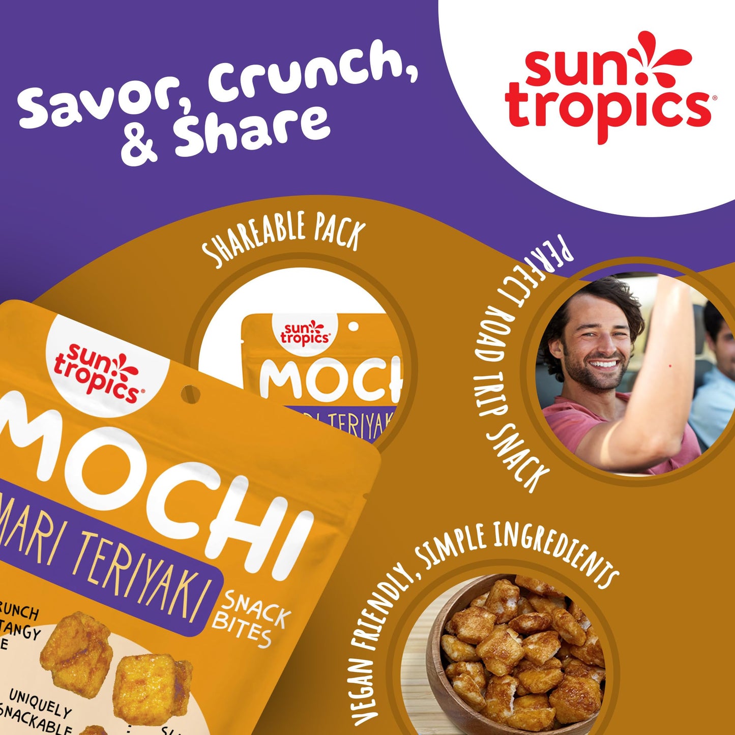 Sun Tropics Mochi Snack Bites