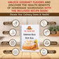 The Amish Chef Complete Sourdough Bread Starter Kit - Large Glass Jar, Banneton Basket & Baking Supplies