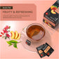 Wissotzky Sunny Peach Black Tea, 20 Tea Bags  Antioxidant Rich  Fruity Delight  Black Tea Bags