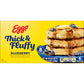 Eggo Thick and Fluffy Frozen Waffles, Frozen Breakfast, Breakfast Food, Blueberry, 11.6oz Box (6 Waffles)