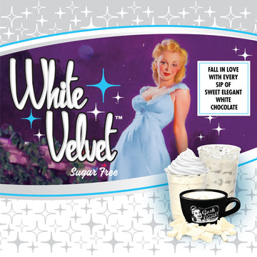 Gosh Thats Good! Sugar Free White Velvet Chocolate Coffee Flavor Powder, Low-Carb, Lactose-Free, 2 lb Bag