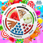 Happy Bites Blue Raspberry Licorice Twists (16 Oz) - Jumbo Size - Made With Real Fruit Juice - Certified Kosher - Vegan - Gourme