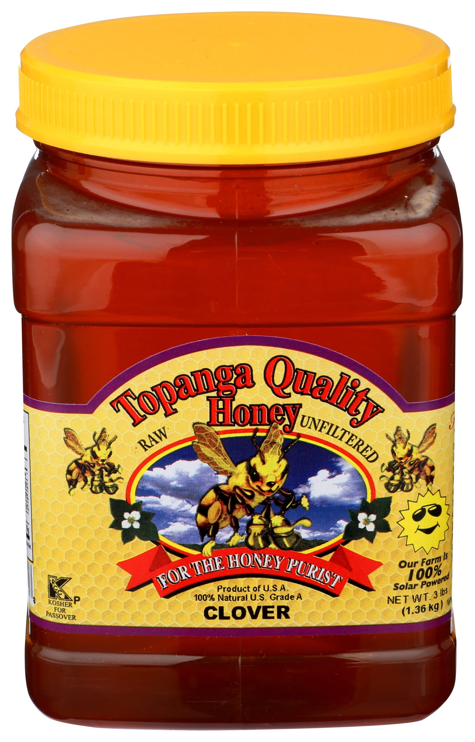 Topanga Clover Honey, 48 Oz