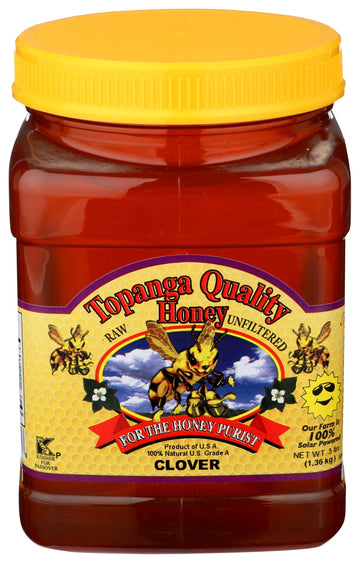 Topanga Clover Honey, 48 Oz