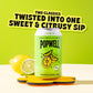 Popwell Prebiotic Soda, Lemon Lime Flavor, 6g Fiber, 1g Sugar, 12 Fl Oz Cans, Pack of 12