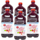 Cherry Bay Orchards Tart Cherry Juice (6 Pack 64 oz Bottle  384 oz Total) - 100% Natural Cherry Juice Not From Concentrate - Boosts Immunity - No Added Sugar