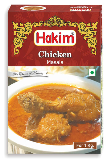 Hakim IndiaS 1St Authentic Mughlai Chicken Masala - Pack of 6-50 Grams Each