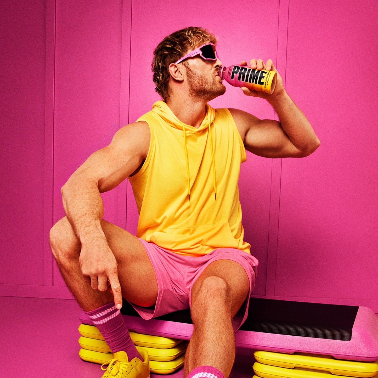 PRIME Hydration STRAWBERRY BANANA | Sports Drinks | Electrolyte Enhanced for Ultimate Hydration | 250mg BCAAs | B Vitamins | Antioxidants | 1g Of Sugar | 16.9 Fluid Ounce | 12 Pack