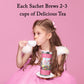 La Tea Dah Elderberry Goodness Herbal Tea for Kids, Decaf, 1 Count, Caffeine Free