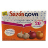 Sazón With Garlic And Onion By Goya, Latin Spice Blend For Poultry, Seafood, Meat And Vegetables, All Purpose Mexican Seasoning, 3.52Oz Carton