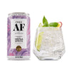 Free AF Non-Alcoholic Vodka Spritz Cocktails - Gluten-Free, Low-Calorie - 8.4 oz Cans (12-Pack) - Clear