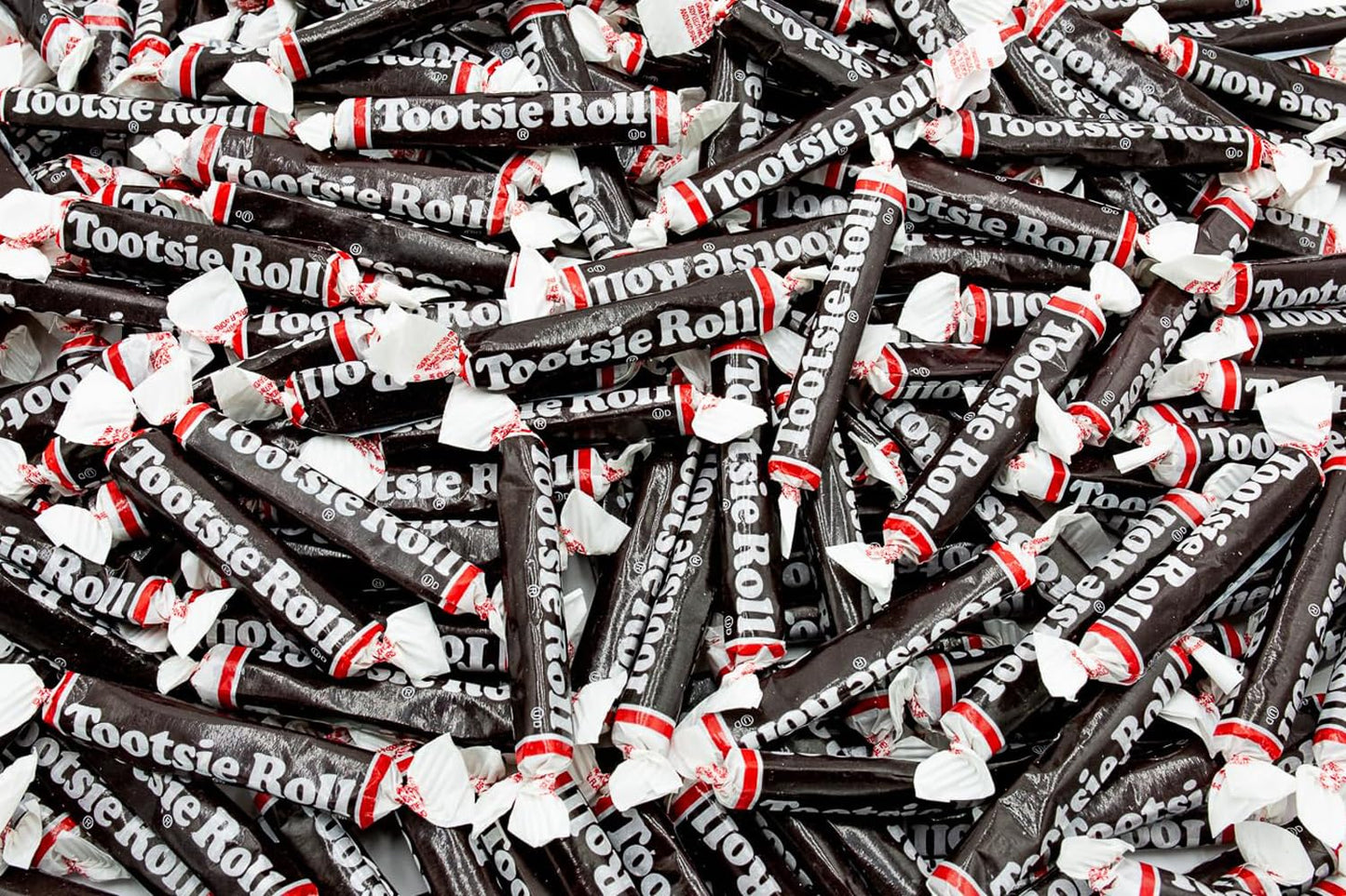Tootsie Rolls Juniors Taffy Candy 1 Lb - Bulk Tootsie Rolls Candy Bag, Individually Wrapped, Gluten-Free Candy, Chocolate Chewy