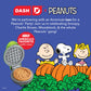 Peanuts x Dash Snoopy Vampire Mini Waffle Maker