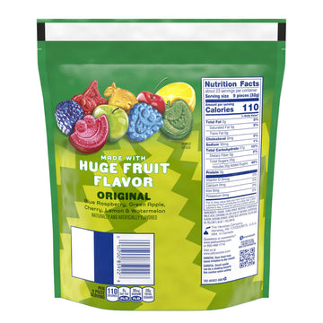 JOLLY RANCHER Sour Gummies Assorted Fruit Flavored Candy Resealable Bag  25.5 oz