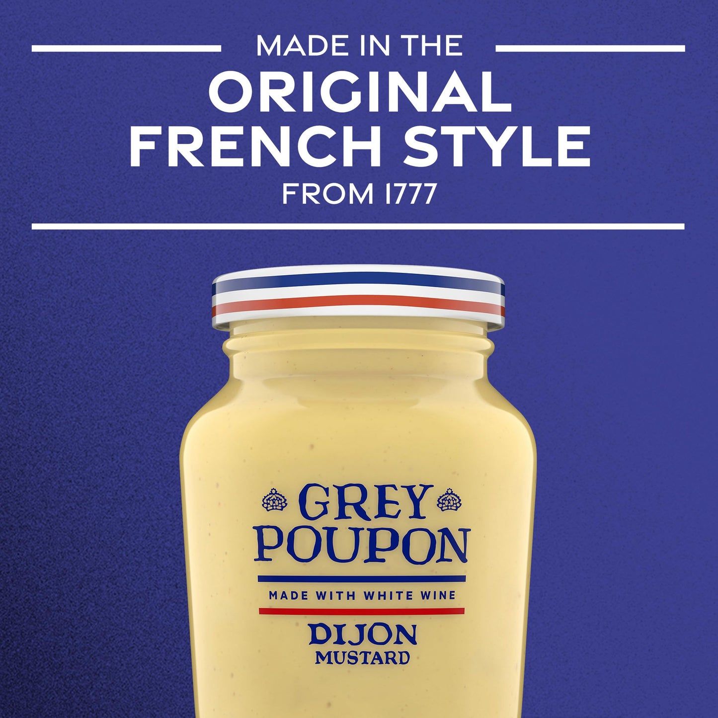Grey Poupon Dijon Mustard (16 oz Jar)