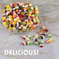Mima Flavorful Freeze Dried Skittles - (6Oz) Assorted Original Fruit Halloween Candy For Snacking And Sharing - Resealable Bag O