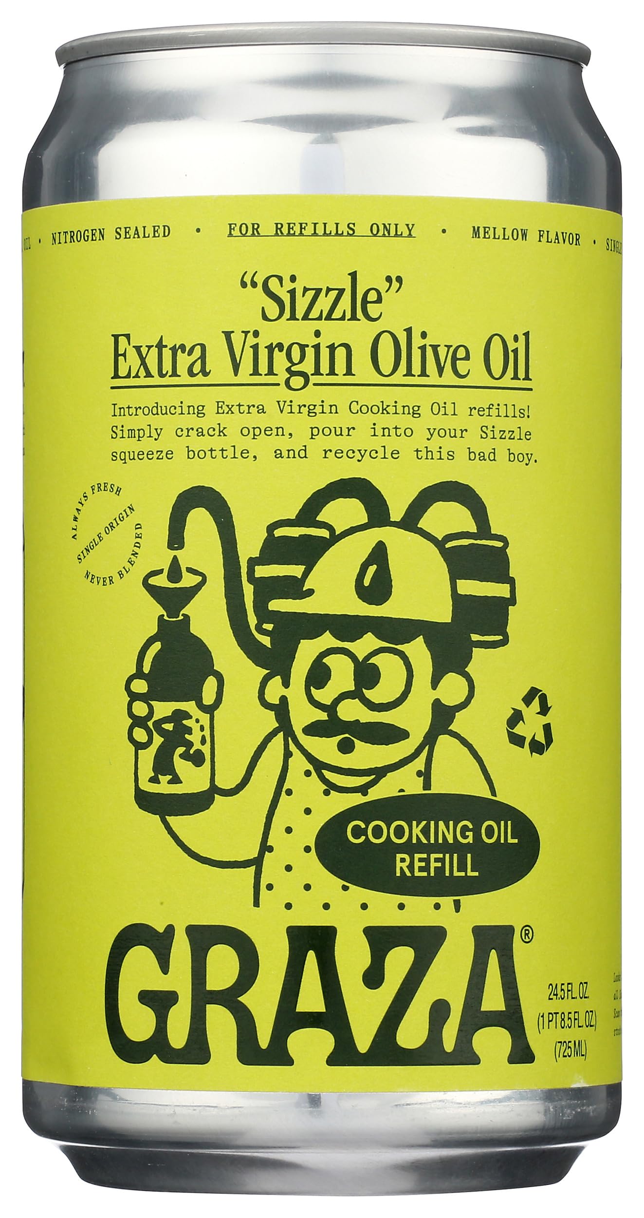 750 ML Sizzle Refill Can