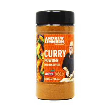 Badia Andrew Zimmern Curry Powder Madras Style, 4 oz - Madras Hot Curry