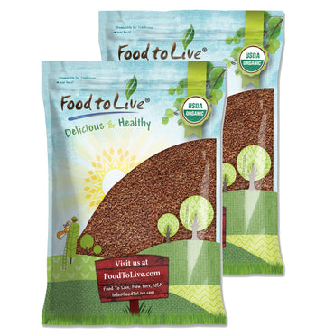 Food to Live Organic Red Rice, 16 Pounds - Non-GMO, Whole Grain Variety, Non-Sticky, Vegan, Kosher. Source of Protein. Rich in A